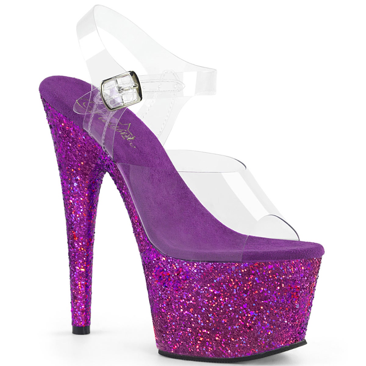 Glitter Adore inch Multi Glitter Shoe Pleaser  ADO708LG/C/PPG